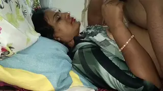 Indian Wife Rolls Condom On With Her Mouth Before Missionary