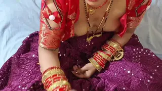 Indian Stepsister in Lehenga Fucks Stepbrother