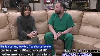 Petite Patient Endures First Gyno Exam POV