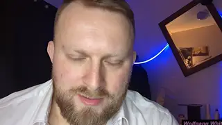 Hairy Bear Dominates POV with Spit and Verbal Humiliation