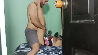 Petite Latina Stepsister Takes Deep Thrusts Ending in Creampie