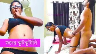 Indian Housewife Cheats with Doggystyle and Blowjob