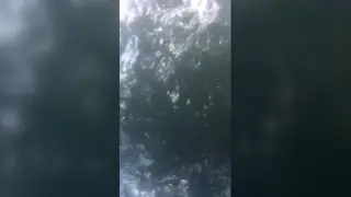 Busty BBW Teen Plays Underwater in POV Outdoors