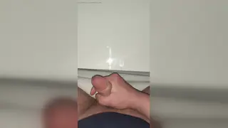 European Twink Strokes His Uncut Cock to a Thick Finish