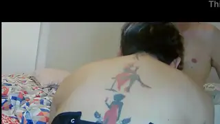 Tattooed Pierced Performer Takes Relentless Anal Pounding