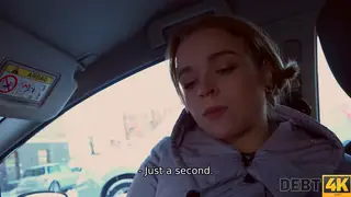 Blonde Debtor Repays Collector With Sloppy POV Blowjob