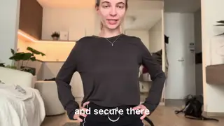 Blonde Dominatrix Explains Chastity Cage Use