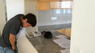 Mature Man Lets Go in Desperate Pissing Clip