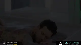 Voluptuous MILF in Shower Gives Handjob and Takes Doggystyle