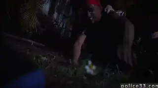 Uniformed Cops Pound a Man Bareback in a Threesome