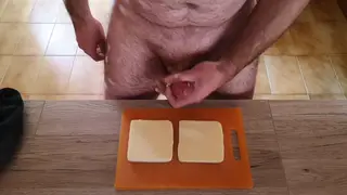 Hairy Bear Daddy Shares His Load With Two Friends