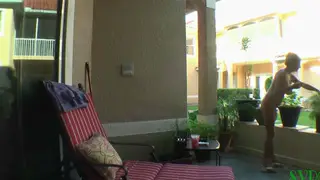 Busty Stepmom Takes Her Stepson Deep Outdoors