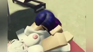Busty Bunny Girl Earns a Deep Creampie While Riding