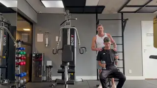 Gym Coach Barebacks a Skinny Guy After a Blowjob