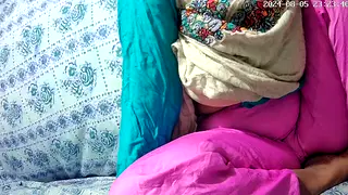 Indian Nurse in Uniform Bends Over for Her Boss