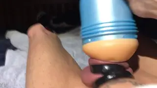 Uncut Exhibitionist Shows Off Outdoors in Public