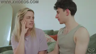 Blonde MILF Shares Holiday Fantasies During a Casting Interview