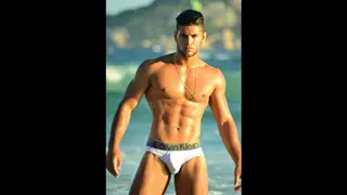 Muscular Hunk Shows Off His Body for First Time on Camera