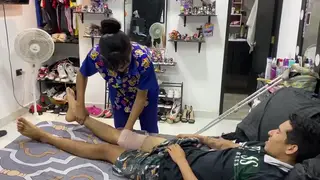 BBW Nurse Rides Her Patient to a Double Finish