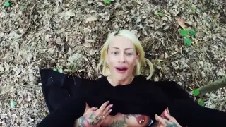 Blonde MILF Risks Public Encounter With Husband Watching