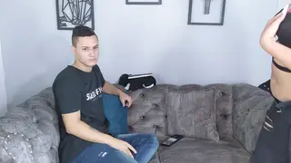Latina Teen Takes Two in a Wild Threesome