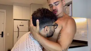 Tattooed Gym Hunk Barebacks Muscular Bottom Doggystyle