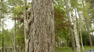 Curvy Woman Takes an Outdoor Gangbang With Anal and Creampies