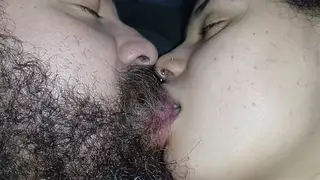 Wife Explores Lesbian Pleasure With POV Handjob and Anal