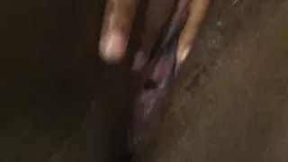 Ebony Teen Masturbates Her Tight Pussy Solo