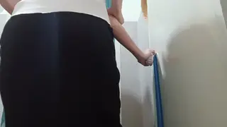 Lesbian Wives Share a Strapon While Husbands Are Away