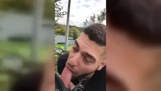Submissive Guy Takes a Facial After Deep Bareback Service