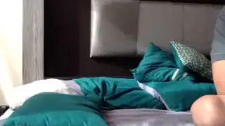 Twink Performs Solo Webcam Show from Home Setup