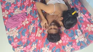 Indian Teen Stepsister Shares Blowjob in Home Encounter