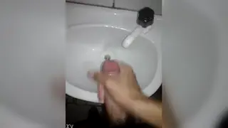 Hairy Guy Strokes Slowly in Solo Session