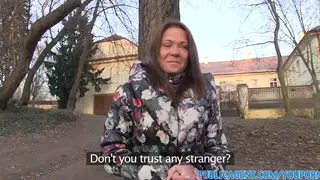 Mature MILF Takes a Stranger in His Car