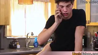 Muscular Stepbrother Demands Bareback After Intense Teasing