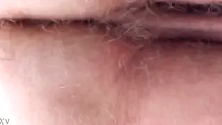 Mature Stepdad Shows Off Heavy Balls in Close-Up