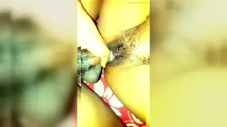 Indian Woman Explores Pissing Fetish During Handjob Session