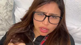 Busty Latina MILF Delivers a Sloppy Blowjob Before a Creampie
