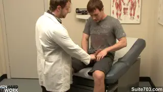 Patient Takes Doctor's Cock in Clinical Setting