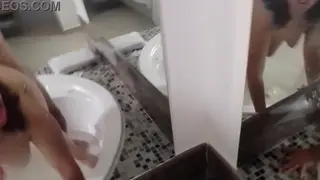 Voluptuous Latina Takes Creampie After Bath