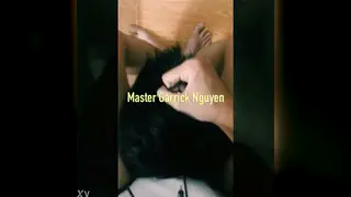 Muscular Master Commands Slave in Underwear Worship