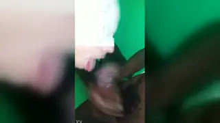 Brazilian Twink Deepthroats a Thick Cock