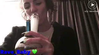 Brunette Teen Dominates in Smoking Fetish Compilation