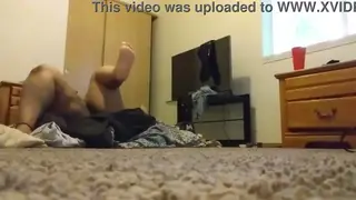 Curvy Lesbians Grind on the Floor Until They Both Come