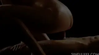 Petite Indian Brunette Delivers Sensual Blowjob In Lingerie