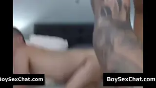 Muscular Latino Fucks Teen on Live Webcam