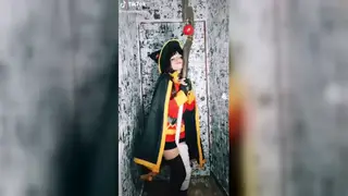 Teen Cosplay Compilation Features Playful Spanking