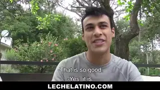 Inked Latino Takes Bareback Cock Deep