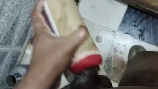 Mature Indian Couple Uses Toys for Anal and Pissing